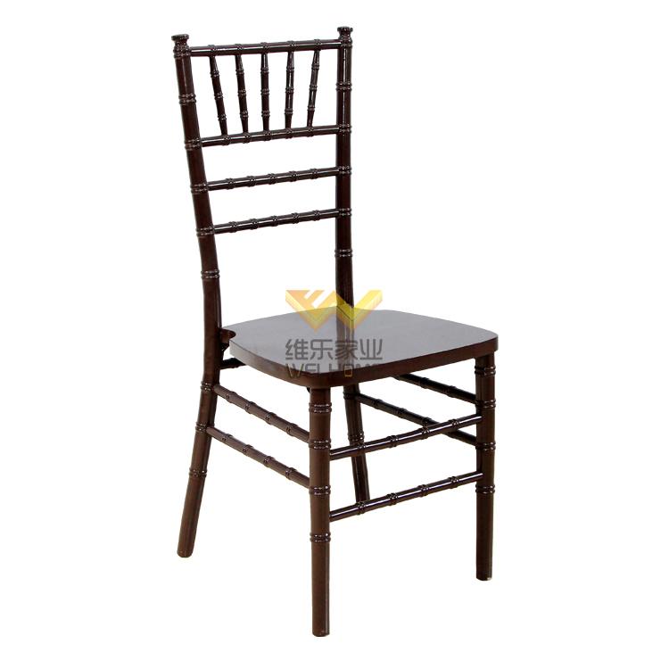 hotsale mahogany chiavari chair for wedding use F1001